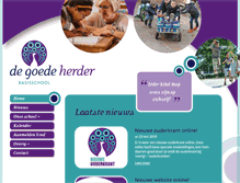 Tablet Screenshot of bs-goedeherder.nl